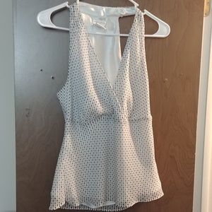 Work professional white with black dots Tank